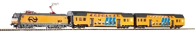Стартовый набор PIKO 96975: электровоз с двухэтажными вагонами NS