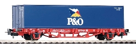 Платформа с контейнером «P&O» Lgs579 DB V